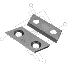 Набор ножей для электрических измельчителей Denzel 59704