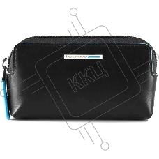 Ключница Piquadro Blue Square PC4216B2/N, черный, натур.кожа