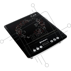 Плита настольная электрическая Sakura SA-7152Q чёрный, 2 кВт, индукция, конфорки - 1, закаленное стекло, сенсор