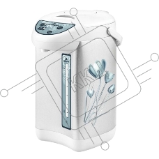 Термопот Добрыня DO-496 5,5л Тюльпан на белом, 750 Вт, нерж, 3сп.под.воды