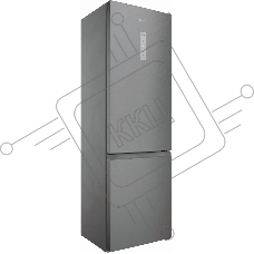 Холодильник Hotpoint HT 5200 MX нержавеющая сталь двухкамерный 247/78 л морозилка снизу, No Frost