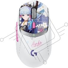 Мышь беспроводная Logitech G309 Lightspeed Ayaka Special Edition белый, 25600 dpi, радиоканал, Bluetooth, USB, кнопки - 6