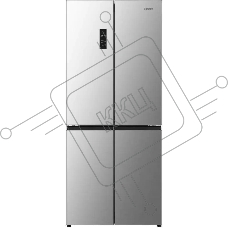 Холодильник Gorenje NRM819E61X серый, двухкамерный, Side by Side