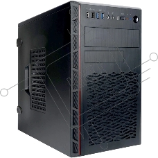 Компьютерный корпус Mini Tower InWin EMR065 черный 500W PM-500ATX U3.0*2+U2.0*2+A(HD)+intrusion switch mATX
