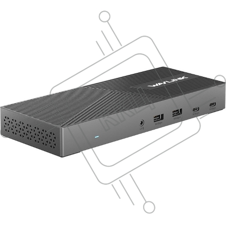 Док-станция WAVLINK USB-C Triple Display 4K@60Hz Universal /100W PowerDelivery Include 20V/8A Power Adapter/ 4xUSB3.0/3xUSB C/2xDP 4K 60HZ/3xHDMI 4K 60HZ/1xGigabit LAN/1xAudio In/Out