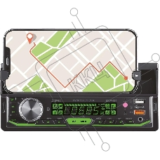 Автомагнитола Digma MCP-414 1DIN 4x45Вт v5.0 USB 2.0 AUX 4 ПДУ
