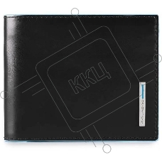 Кошелек мужской Piquadro Blue Square PU3891B2R/N, натур.кожа, черный