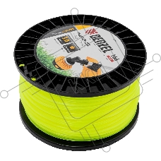 Леска для триммера Denzel звезда, 3,0мм х 166м, на DIN катушке FLEX CORD