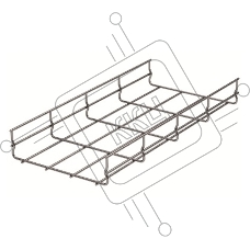 Лоток проволочный DKC FC3005 30х50хL3000