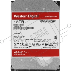 Жесткий диск HDD WD Red Pro 18Tb 7200rpm SATA 512Mb 3.5