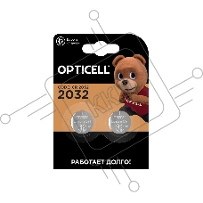 Батарея Opticell Professional CR2032 (2шт) блистер