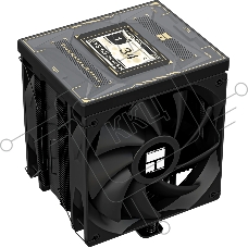 Устройство охлаждения(кулер) Thermalright Burst Assassin Vision 120 Soc-AM5/AM4/1200/1700/1851 черный 4-pin 25.6dB Al+Cu LCD Ret (BA120-VISION-BL)