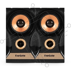 Акустическая система 2.0 ExeGate Maestro SPS-590 (Активная, питание 220В, 2х3Вт, 30-18000Гц, цвет темное дерево, Color Box)