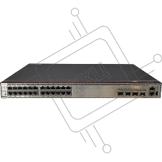 Коммутатор Huawei CloudEngine S5736-S24UM4XC, 24×MultiGE (100M–10G) PoE++ + 4×10G SFP+ + 1 слот расширения, управляемый