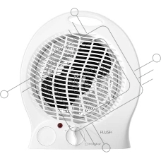 Тепловентилятор ECOSTAR FLUSH EFH-F2000DS-WT, белый, 2000 Вт, 25 м2, термостат