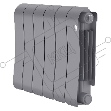 Радиатор биметаллический Royal Thermo Infinity 300 Silver Satin - 6 секц.