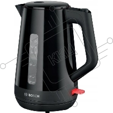 Чайник электрический Bosch TWK1M123 1.7л. 2400Вт черный корпус: пластик