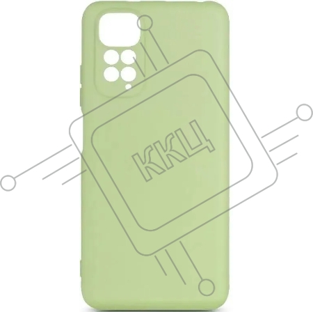 Чехол (клип-кейс) DF xiCase-61, для Xiaomi Redmi Note 11/11s, зеленый [xicase-61 (green)]