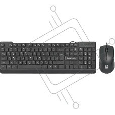 Комплект клавиатура + мышка Defender YORK C-777 RU