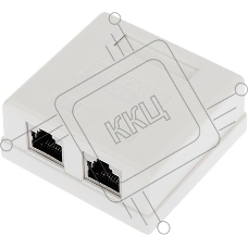 Рoзетка компьютерная внешняя Rexant 2-порта RJ-45 (8P8C), FTP экранированная, категория 6