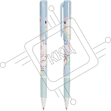 Ручка гелевая Deli MiYou EG15-BL ассорти, d=0.5мм, синие чернила