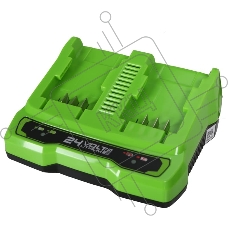 Зарядное устройство Greenworks G24X2UC2, 24V (2931907)