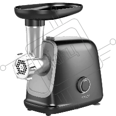 Мясорубка электрическая Candy CG-104 черный, 1800 Вт, 2.0 кг/мин, реверс, защита от перегрузки, насадки - 5