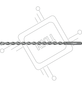 Сверло по бетону, ЗУБР МАСТЕР 10 x 400  мм