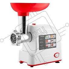 Мясорубка BRAYER BR1603, 1500 Вт, реверс, насадки кеббе, колбасы, овощи, 2 диска, отсек для хранен