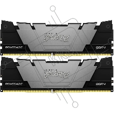 Оперативная память Kingston Fury Renegade, DDR4, 32Gb (2x16 Gb), 4000 MHz, CL19, DIMM, с радиатором, черный