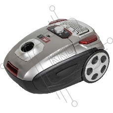 Пылесос JVC JH-VB250 серый, 360/2100 Вт, уборка сухая, пылесборник мешок 3 л