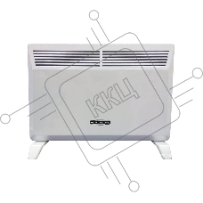 Конвектор электрический AC ELECTRIC ACE/CMI-1000G белый, 1000 Вт, 10 м2, термостат