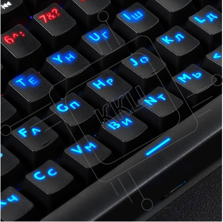 Клавиатура Оклик 935G RAGNAR механическая черный USB Multimedia for gamer LED