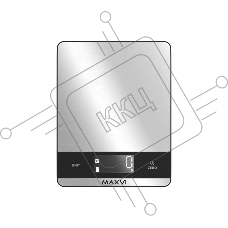 Весы кухонные MAXVI KS121S silver