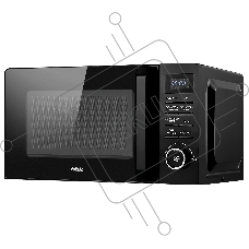 Микроволновая печь BBK 20MWS-723T/B черный, 20 л, 700 Вт, переключатели - тактовый/кнопки