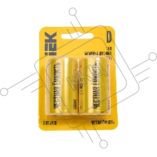 Батарейка щелочая Alkaline Optima LR20/D (2шт/блистер)