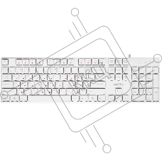Клавиатура проводная мультимедийная Smartbuy ONE 238 USB белая (SBK-238U-W)/20