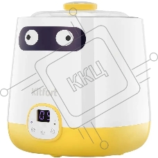 Йогуртница Kitfort КТ-6407 20Вт 1б. 1000 мл упр.:электрон. желтый/белый