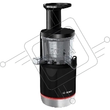 Соковыжималка Bosch MESM731M черный, шнековая вертикальная, 150 Вт, 1000 мл, электронное, реверс