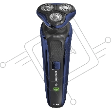 Бритва PMR 0309RC wet&dry PRO 5 blades+ электрическая (Polaris) , Черный/Синий хром