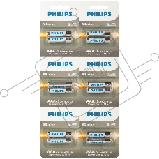 Элемент питания алкалиновый AAA/LR03 1.5В Entry отрывной набор (блист. 12шт) Philips Б0064646