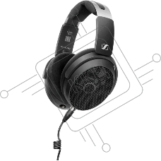 Проводные наушники Sennheiser HD 490 PRO Plus черный/серый, полноразмерные, Jack 3.5/6.3 мм