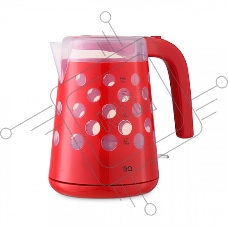 Чайник BQ KT1713P Red. Мощность:2200 Вт, Объем 1,7л, LED подсветка