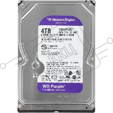 Жесткий диск Western Digital 4TB 5400 Purple Pro Surveillance, Cache 128MB