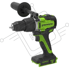 Дрель-шуруповерт аккумуляторная (3707607) GreenWorks GD24DD140, 24V, 140 Нм, бесщеточная, без АКБ и ЗУ