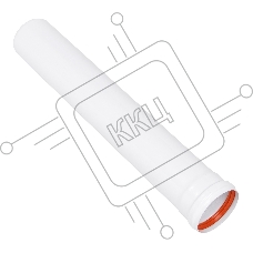 Элемент удлинительный Royal Thermo диам. 80, 500 мм