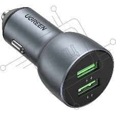 Автомобильное зарядное Ugreen CD213-10144 Gray (10144)