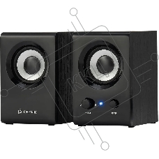 Колонки Oklick OK-160 2.0 черный 6Вт