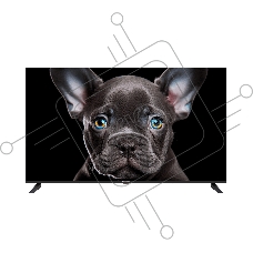 Телевизор TopDevice 50'' TDTV50CS08U_BK черный UHD Smart TV Салют