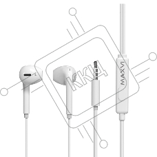 Стереогарнитура Maxvi MHF-15 Easy белый